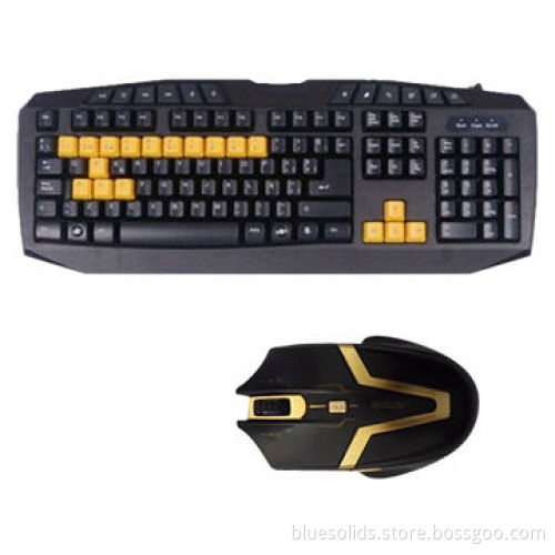 China OEM Black Wireless Keyboard and Mouse Combo